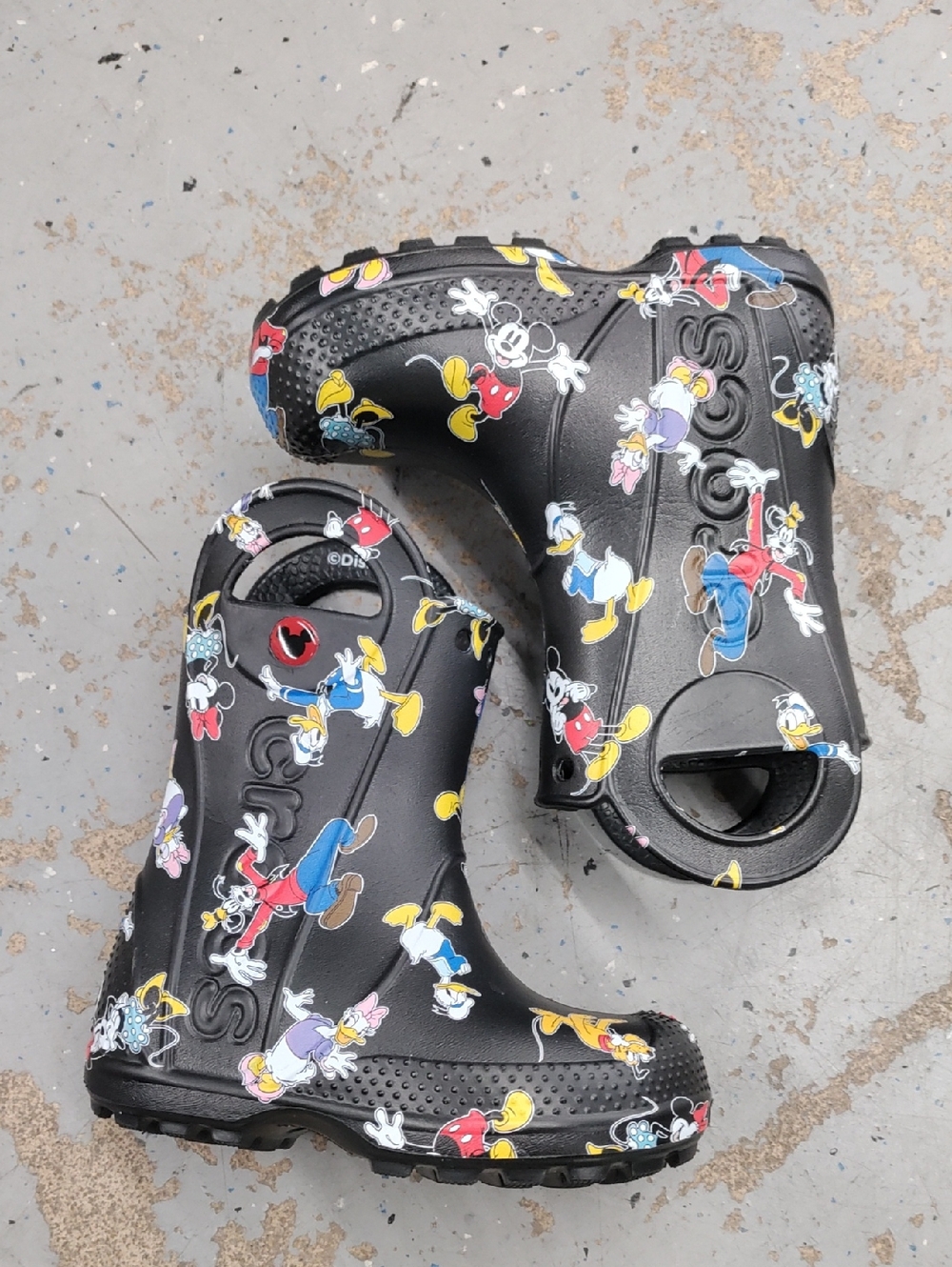 Crocs Kids' Disney Mickey & Friends Handle It Rain Boots